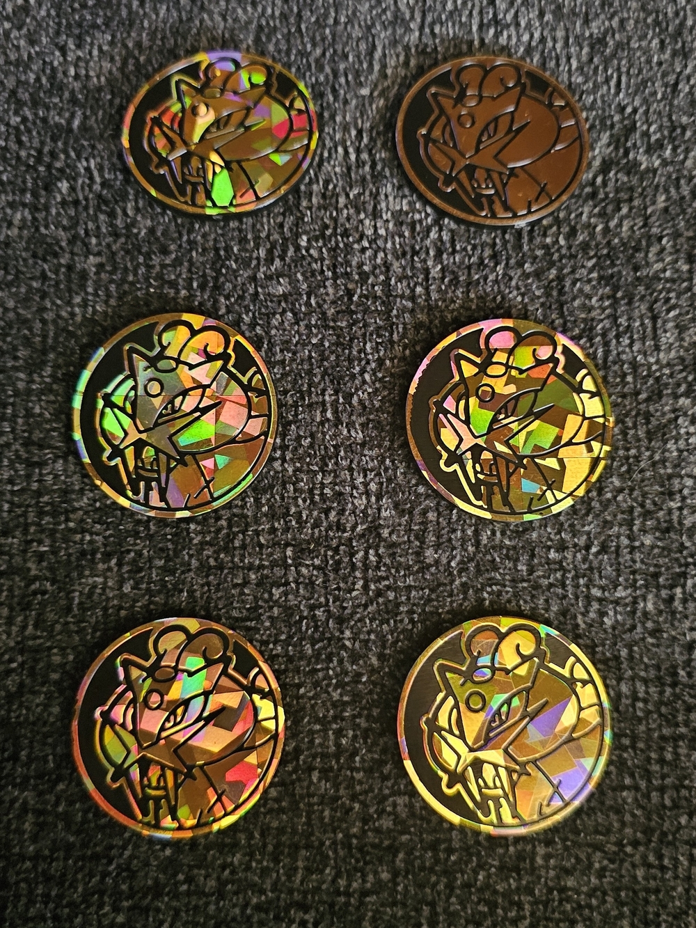 Raikou Pokémon TCG Collectible Coins